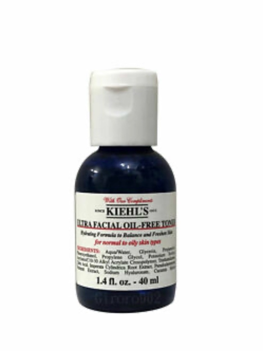 Kiehl's Ultra Facial Oil-Free Toner - Dark Blue & White